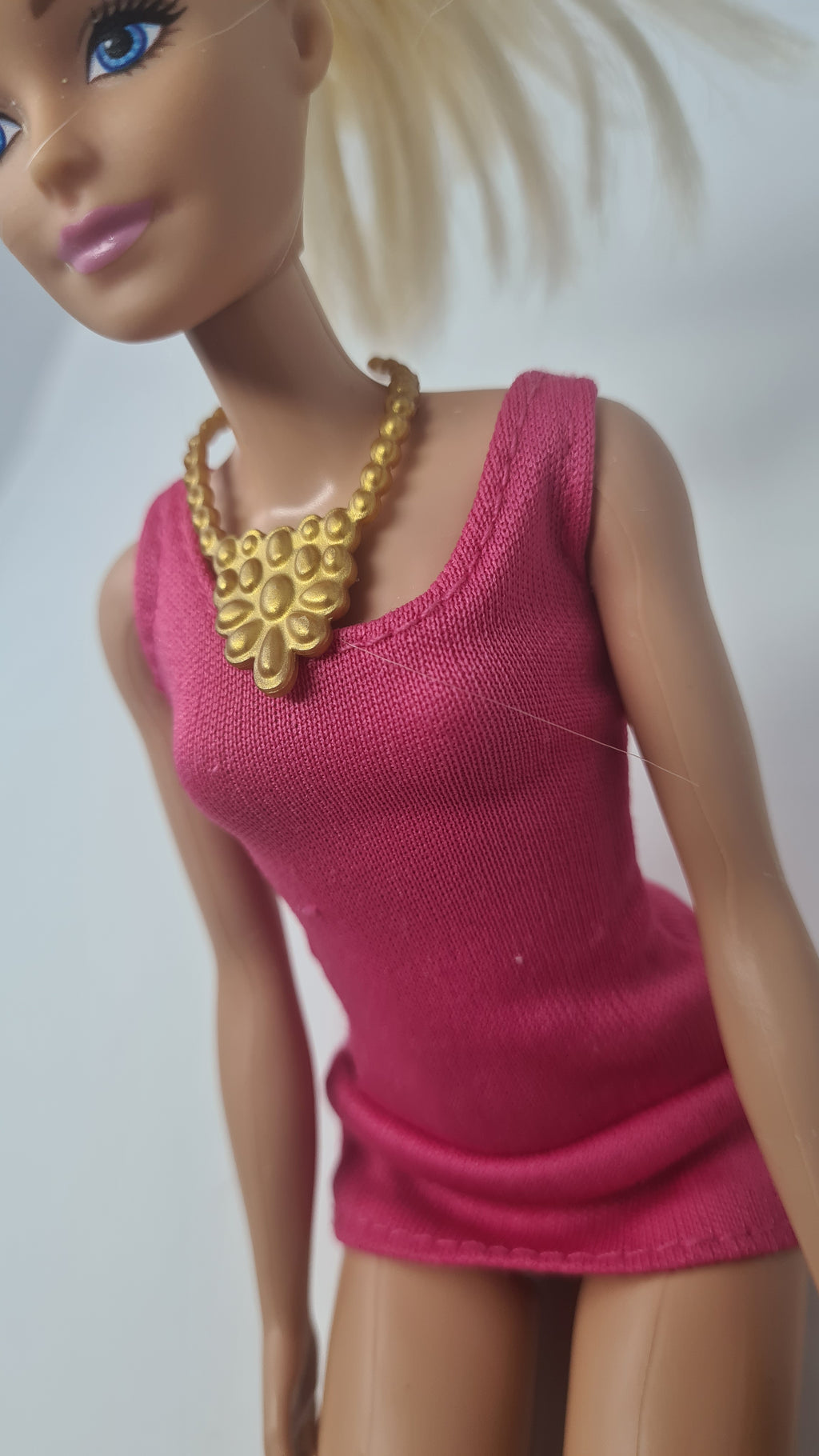 Barbie Type Doll Necklace
