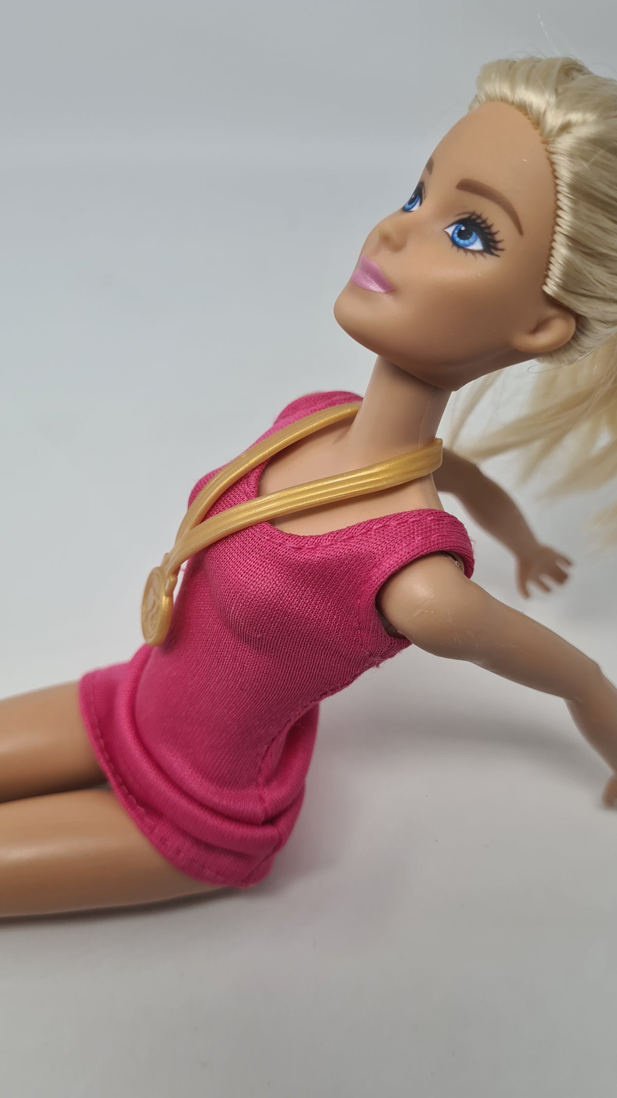 Barbie Doll Medal Necklace