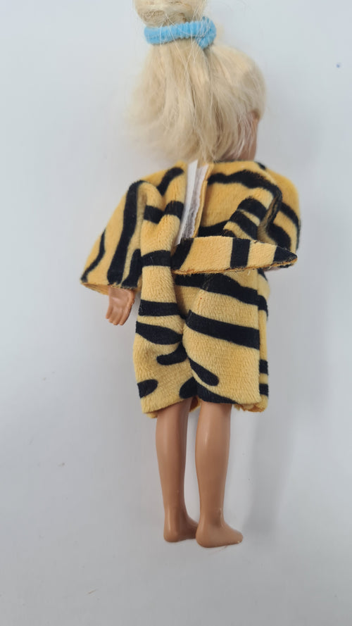 Barbie Chelsea Type Doll Tiger Outfit