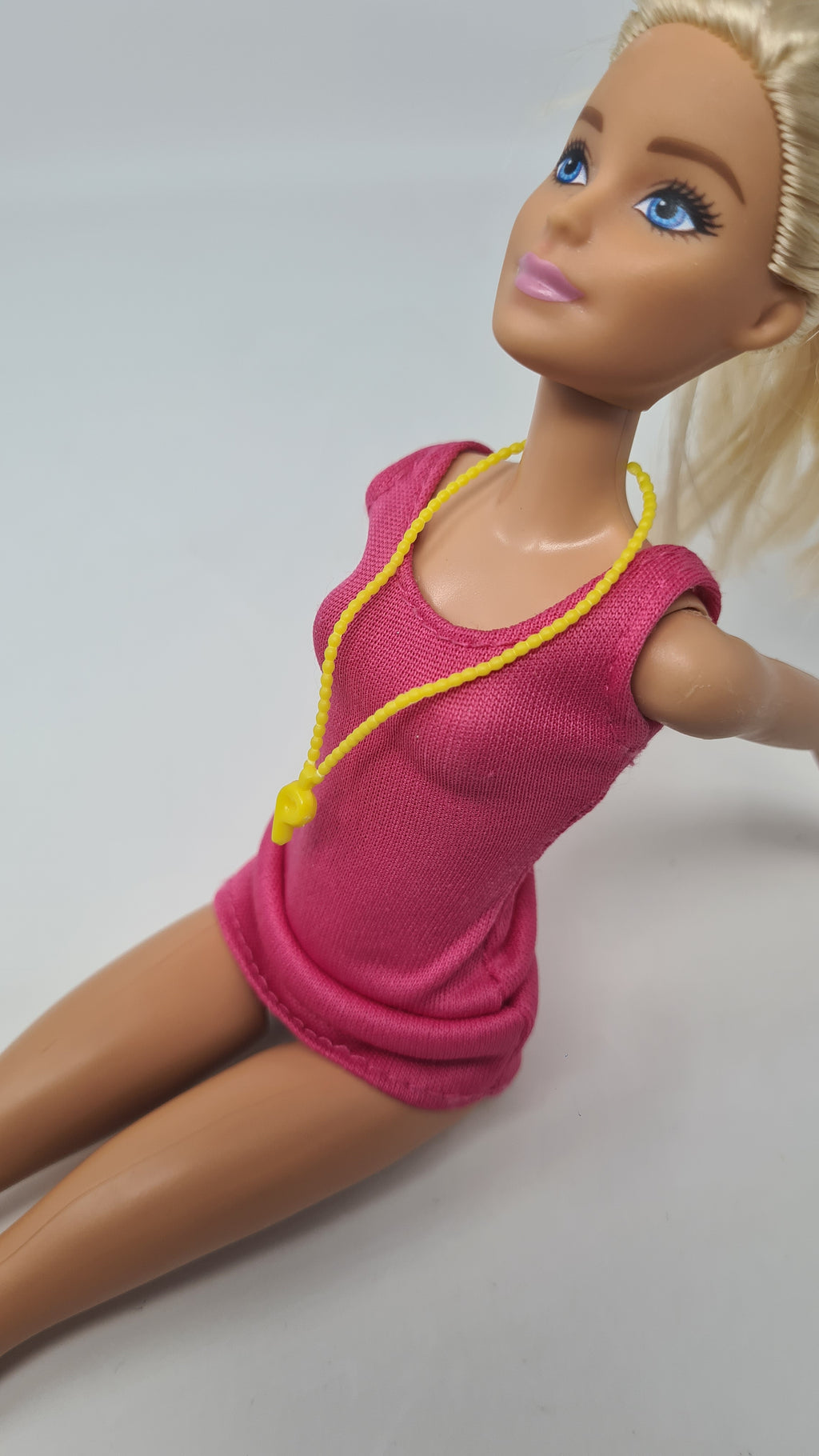 Barbie Doll Whistle Necklace