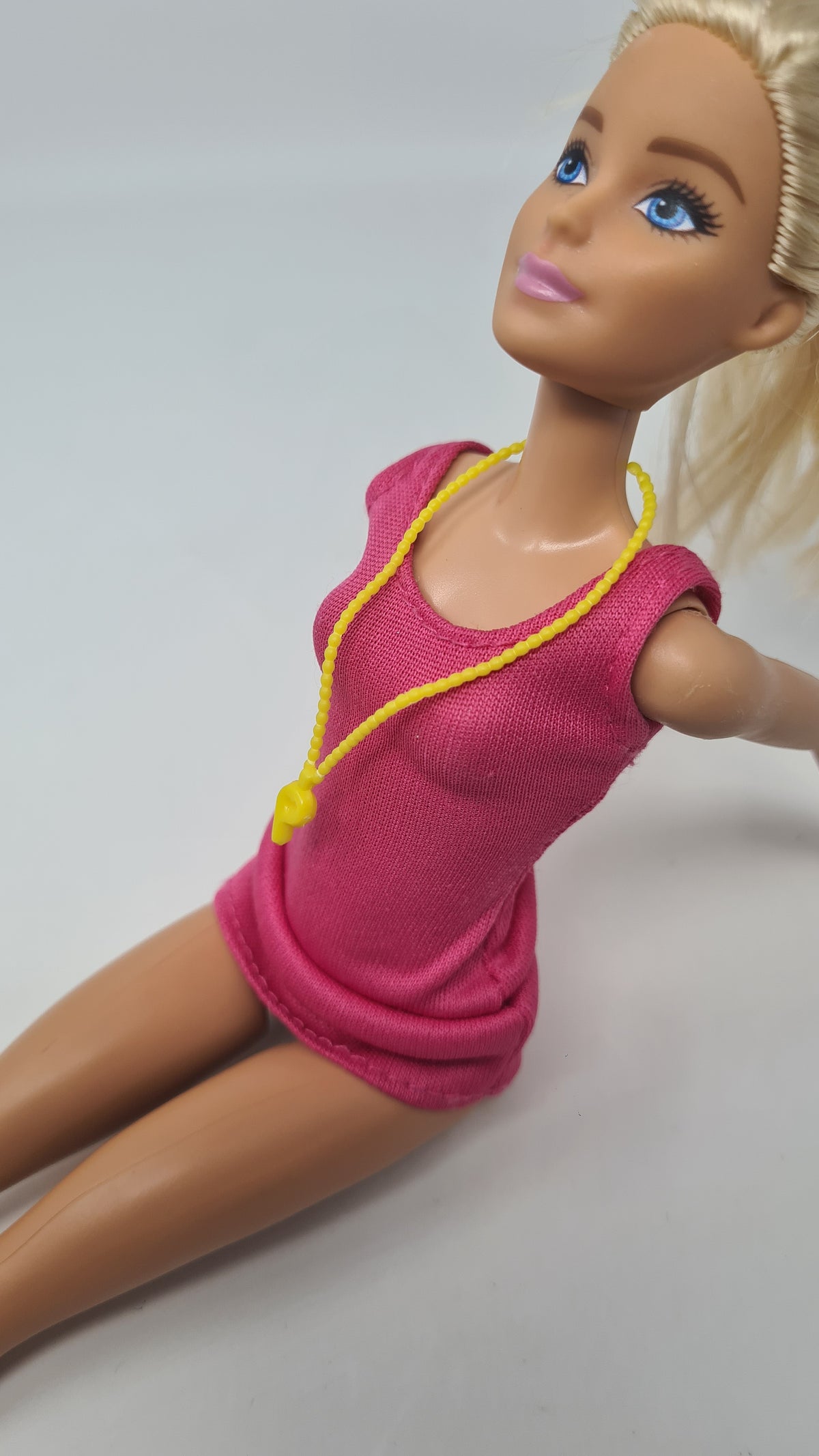 Barbie Doll Whistle Necklace