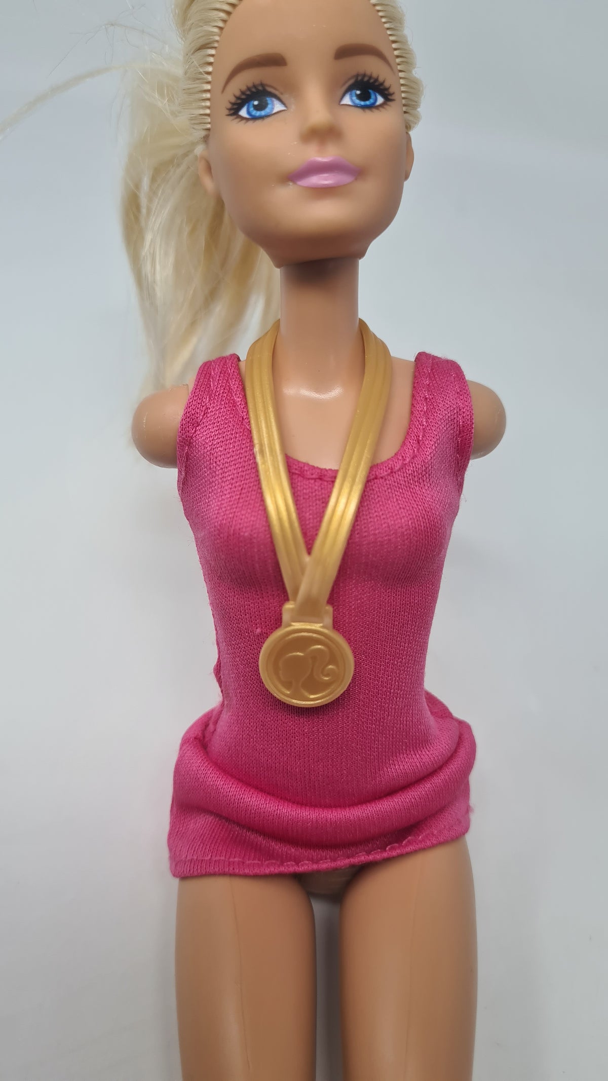 Barbie Doll Medal Necklace